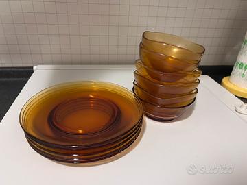 Set Duralex stoviglie vintage