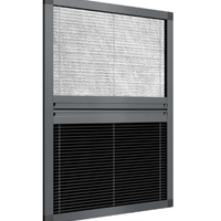 2 zanzariere con tenda oscurante plissettata