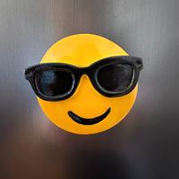 CALAMITA EMOJI IN GESSO CERAMICO DIPINTO A MANO