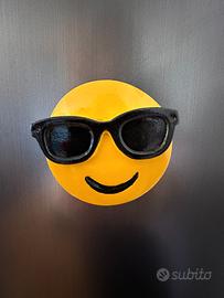 CALAMITA EMOJI IN GESSO CERAMICO DIPINTO A MANO