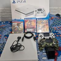 Playstation 4 slim con 2 controller 