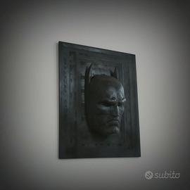 QUADRO BATMAN - Volto Stampato In 3D - FUMETTI POP