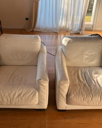 Poltrone in pelle Divani & Divani