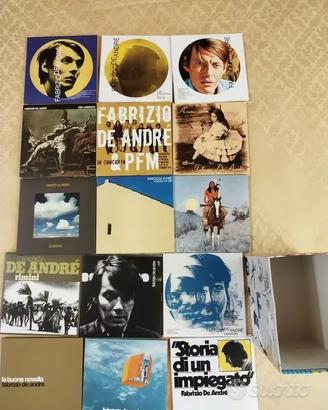 CD DISCOGRAFIA FABRIZIO DE ANDRE'