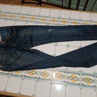 jeans mai usati con etichetta unisex taglie varie