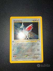 carta pokemon Skarmory 1 edizione holo