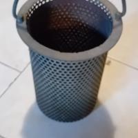 cestello filtrante industriale vintage 
