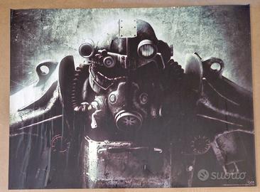 Fallout 3 art-Power Armor-poster su carta lucida