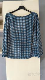 blusa top a maniche lunghe tg M nuova BENETTON