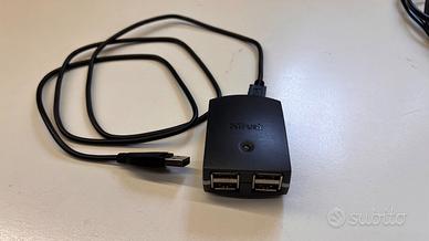 MINI HUB USB - SDOPPIATORE USB - TRUST