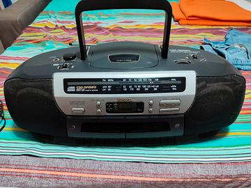 AIWA compact disc stereo radio cassette recorder