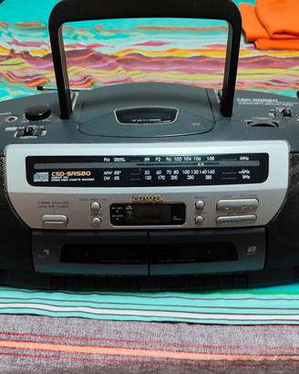 AIWA compact disc stereo radio cassette recorder