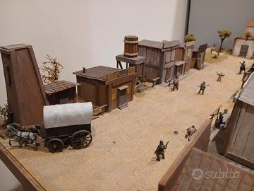 Villaggio western 1/72