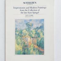 Catalogo Sotheby's Sam Spiegel 1987 Arte Moderna