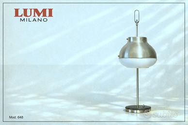 Lampada da Tavolo LUMI Milano Mod. 648 Torlasco 60