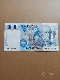 Banconota 10.000 lire A. Volta