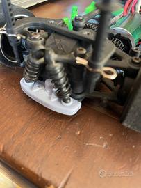 Fermo ammortizzatori posteriori per Xray M18