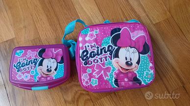 DISNEY MINNIE Borsetta e porta pranzo