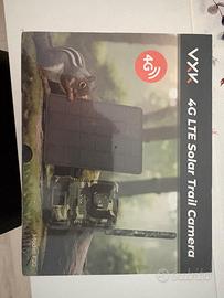 VXK F20 4G LTE Solar Trail Camera -Nuova sigillata