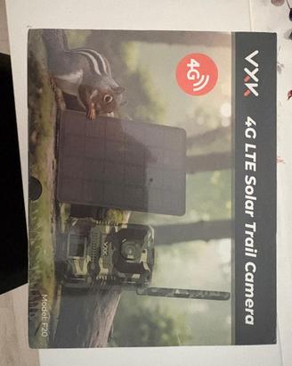 VXK F20 4G LTE Solar Trail Camera -Nuova sigillata
