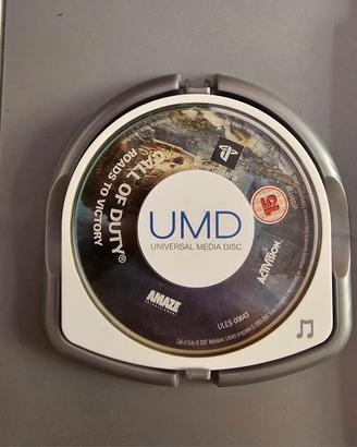 PSP Portable Call of Duty Roads to Victory.