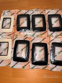 8 Placche copripresa 3 posti BTicino Living