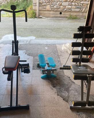Lotto Attrezzi Palestra Casa: Crunch e Stepper