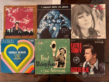 Lotto 45 giri musica italiana
