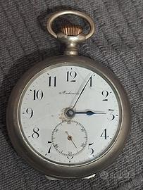 orologio da tasca  in argento