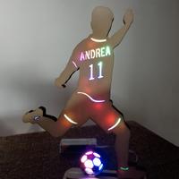 lampada bimbo calcio