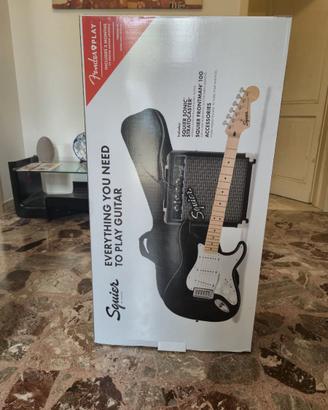 Squier Sonic Stratocaster Pack by Fende