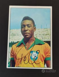 Card autografate di Pelè, Riva, Rivera, Facchetti