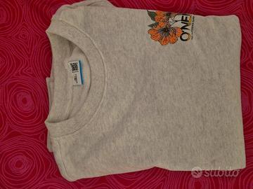 Felpa da donna grigia