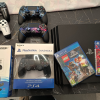 PlayStation 4 Pro 1TB  Bundle completo + Accessori