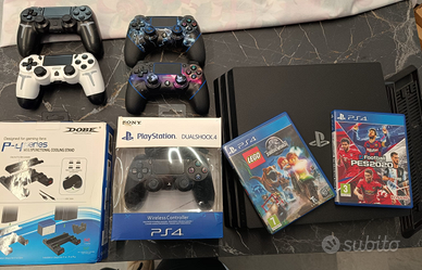 PlayStation 4 Pro 1TB  Bundle completo + Accessori