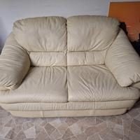 coppia divani letto pelle