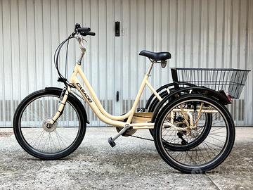 Bici 3 ruote - Triclo pedalata assistita