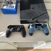 PlayStation 4,5 giochi, 2 controller