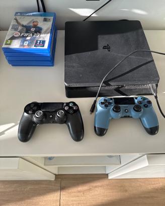 PlayStation 4,5 giochi, 2 controller