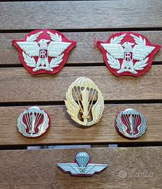 Paracadutisti berretto cappello fregio esercito