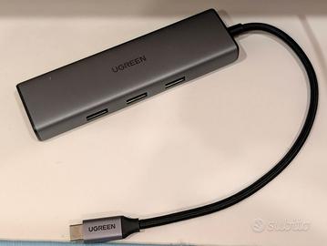 Ugreen Revodok 1061 Hub USB C 6 in 1 Ethernet Giga