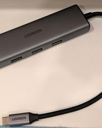 Ugreen Revodok 1061 Hub USB C 6 in 1 Ethernet Giga