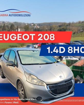 Peugeot 208 1.4 diesel sigla 8H01