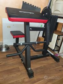 Panca multifunzione SPORTNOW 2 in 1 Bicipiti Trici