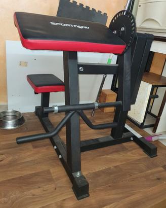 Panca multifunzione SPORTNOW 2 in 1 Bicipiti Trici