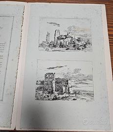 Suite de Paysages, Grapes à l'eau-forte, L. Moreau