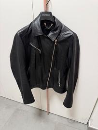 Giacca chiodo in vera pelle tgM donna