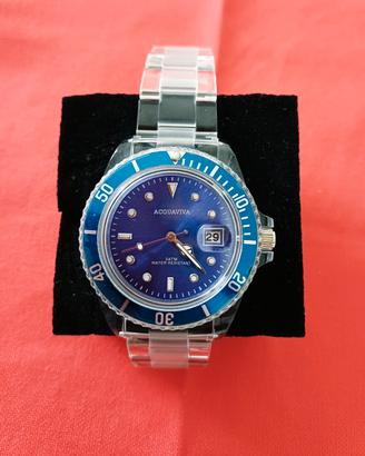 Orologio Acquaviva trasparente