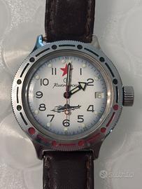 Vostok Komandirskie orologio sovietico