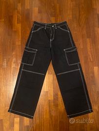 Pantaloni cargo neri H&M Divided -  Taglia 42 